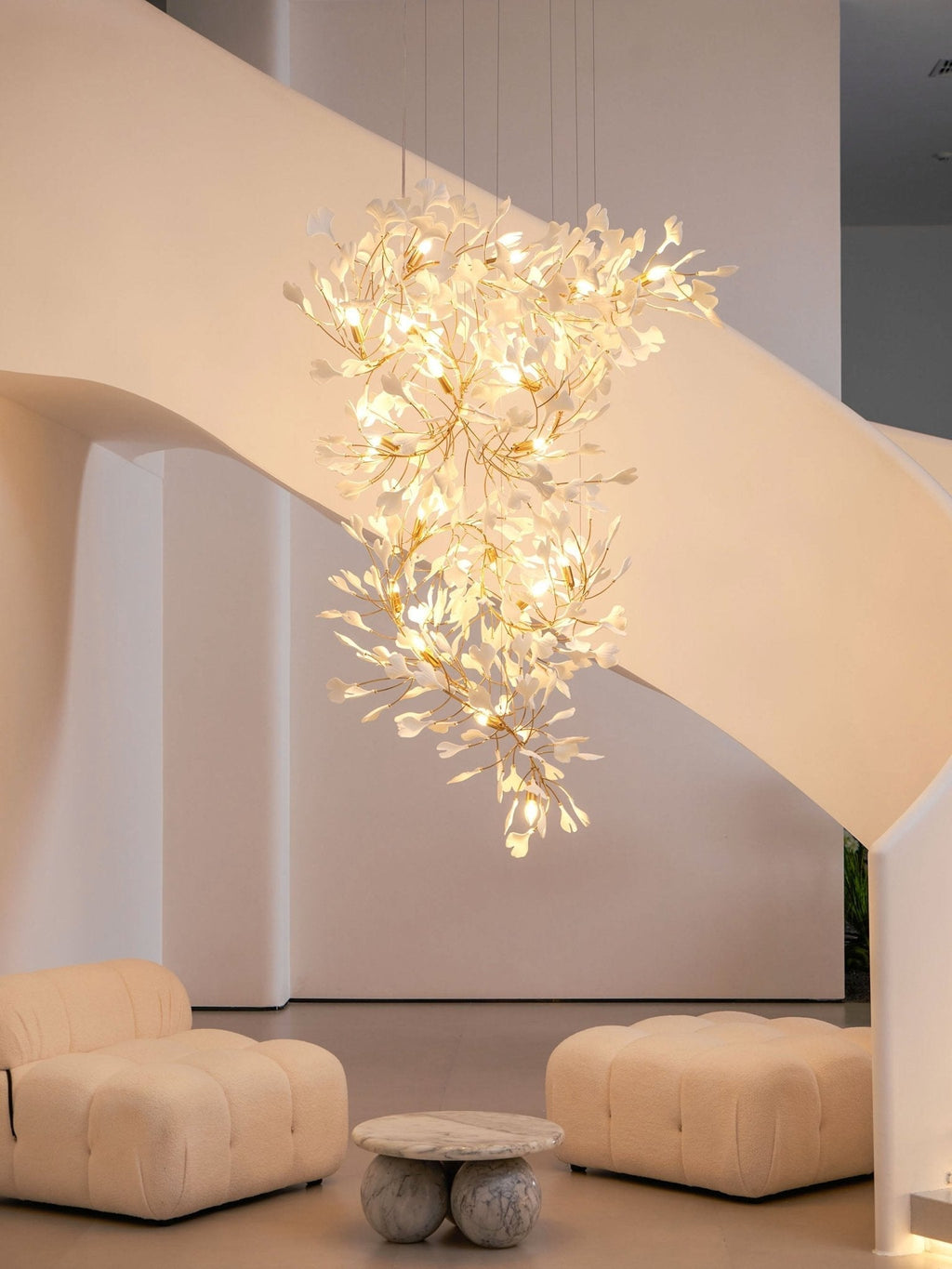 Gingko Chandelier F