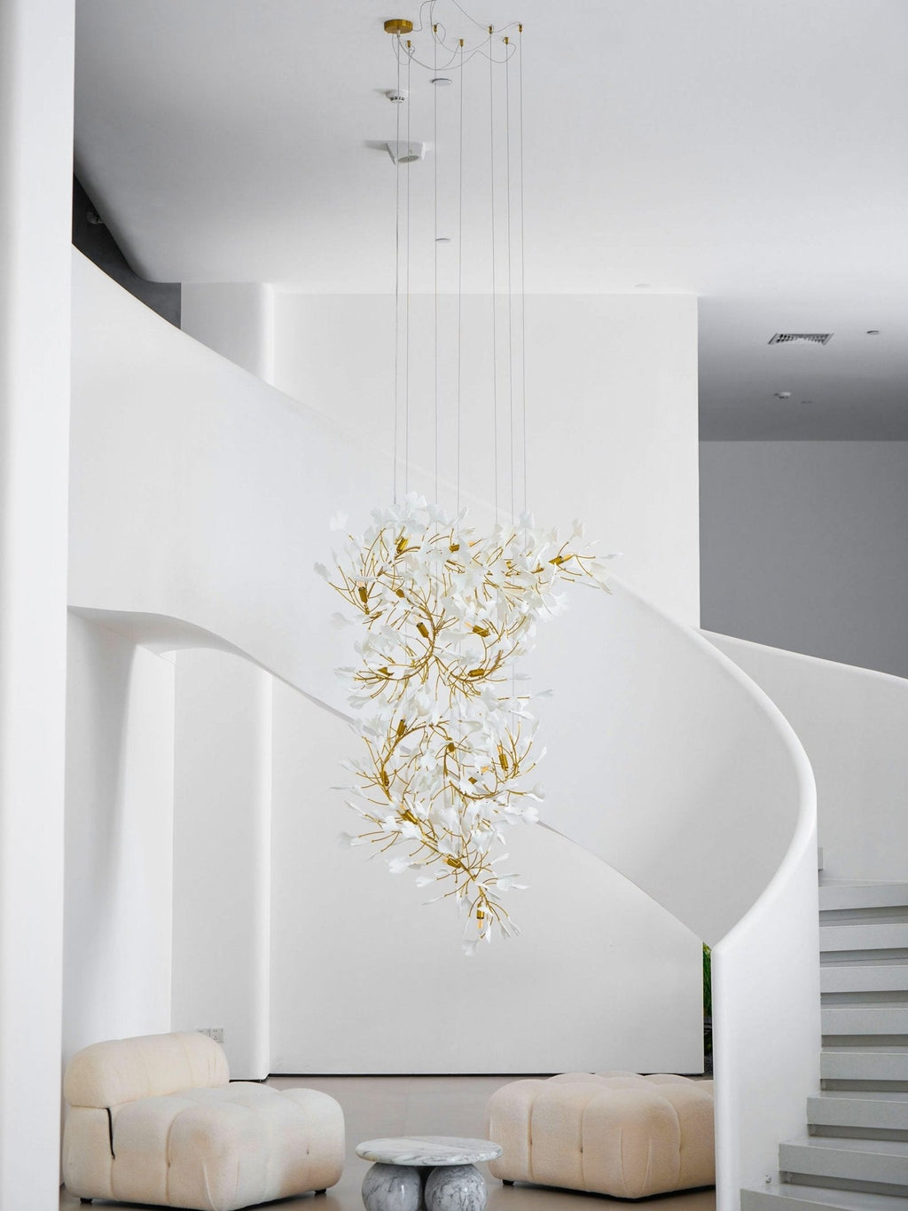 Gingko Chandelier F