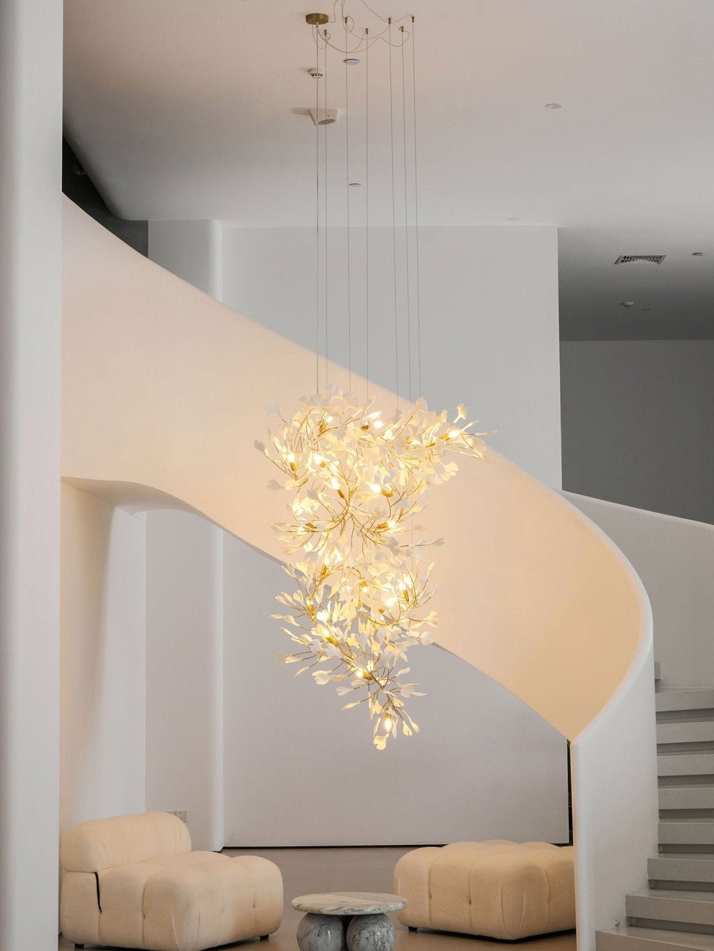 Gingko Chandelier F
