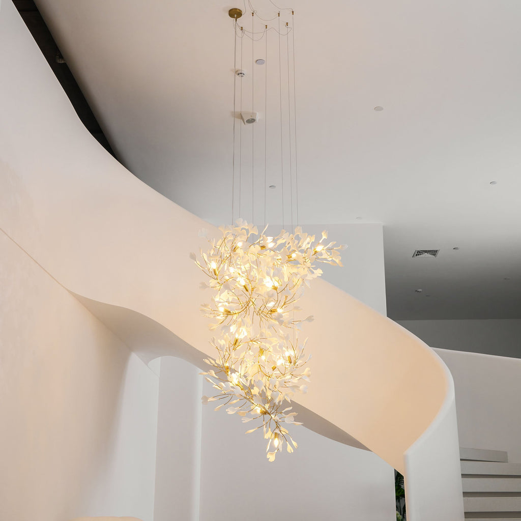 Gingko Chandelier F