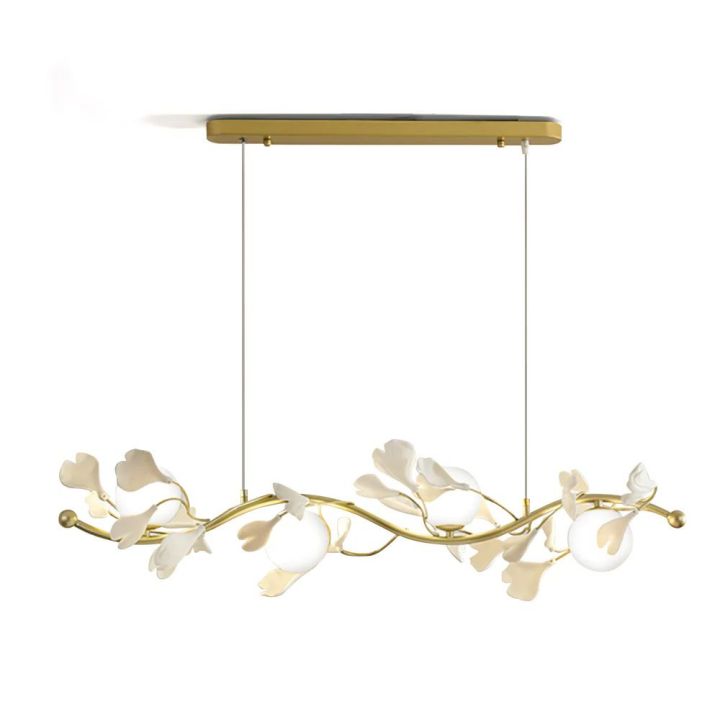 Ceramic Ginkgo Glass Chandelier Main image