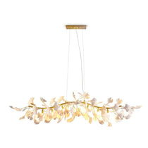 Ceramic Ginkgo Luxury Chandelier Style C