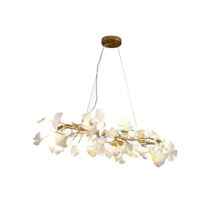 Ceramic Ginkgo Luxury Chandelier Style E Secondary image