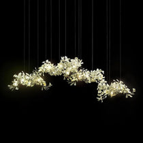 Ceramic Ginkgo Luxury Chandelier Style H
