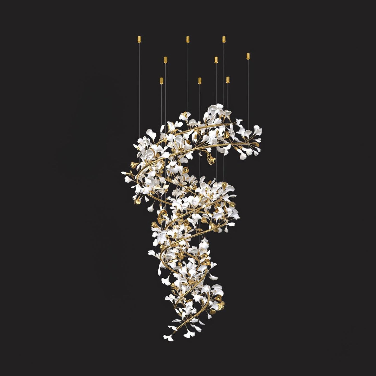 Decorative Botanical Chandelier - CasaraHouse