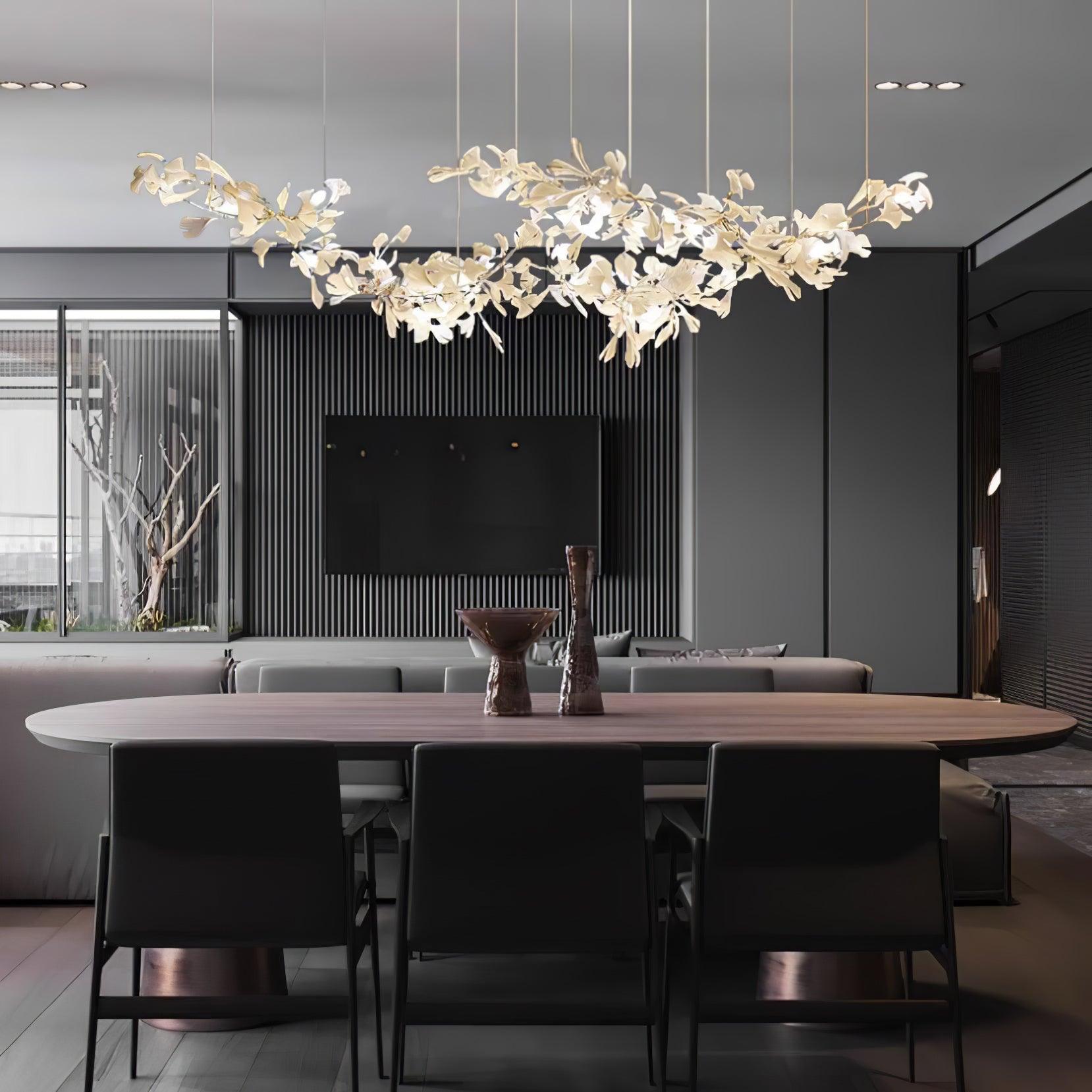 Two-Tier Botanical Chandelier - CasaraHouse