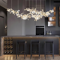 Two-Tier Botanical Chandelier - CasaraHouse