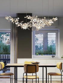 Two-Tier Botanical Chandelier - CasaraHouse