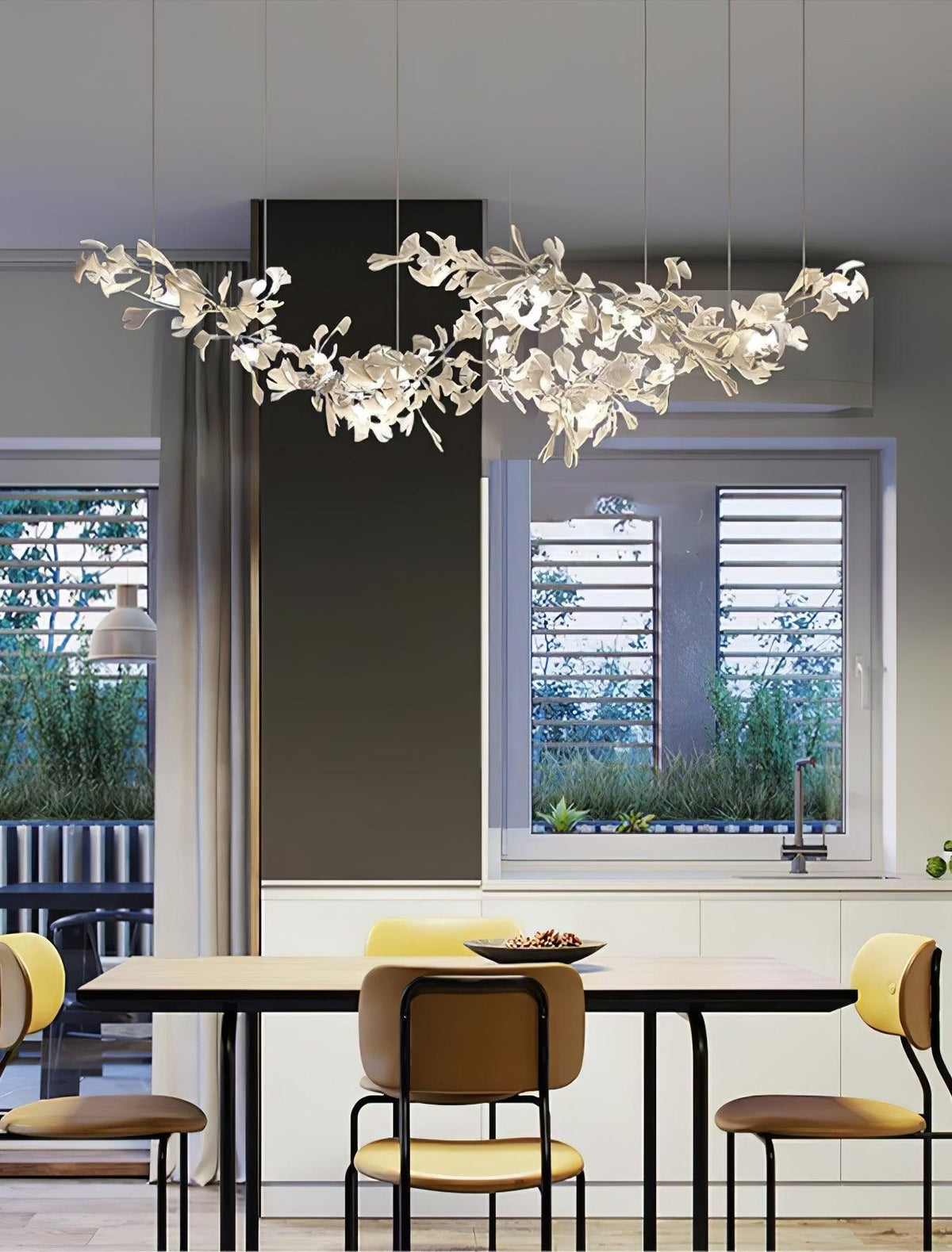 Two-Tier Botanical Chandelier - CasaraHouse