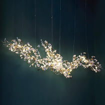 Two-Tier Botanical Chandelier - CasaraHouse