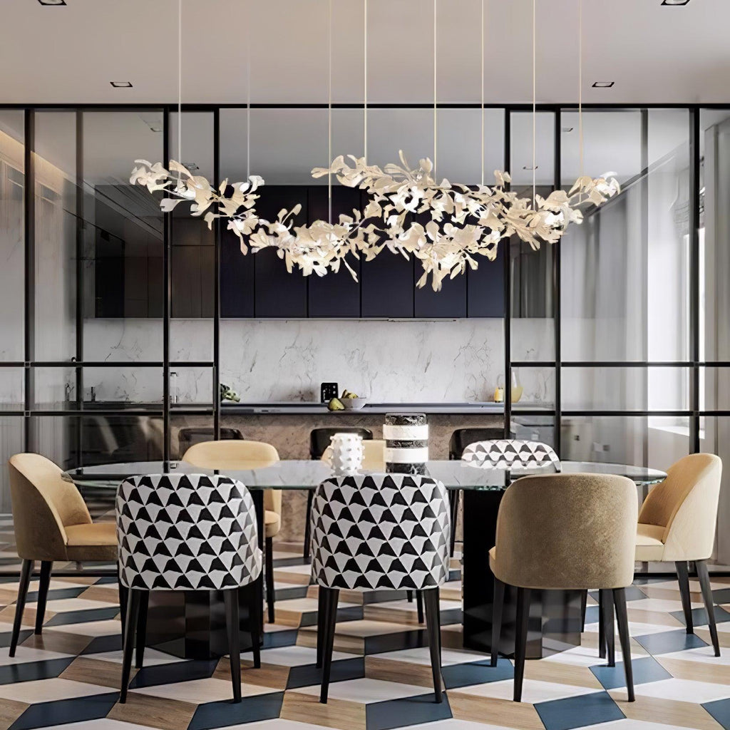 Two-Tier Botanical Chandelier - CasaraHouse