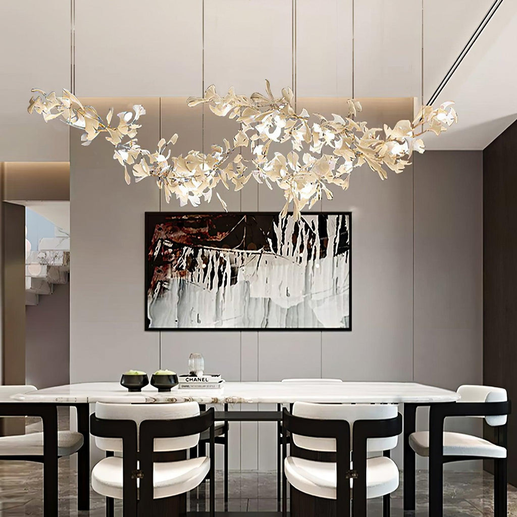 Two-Tier Botanical Chandelier - CasaraHouse