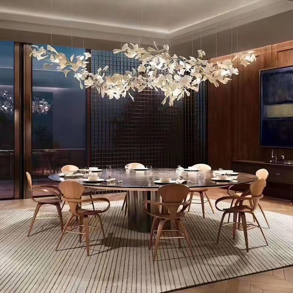 Two-Tier Botanical Chandelier - CasaraHouse