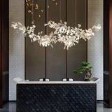 Two-Tier Botanical Chandelier - CasaraHouse