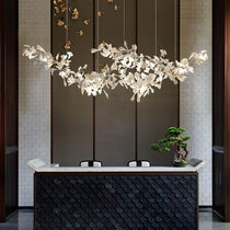 Two-Tier Botanical Chandelier - CasaraHouse