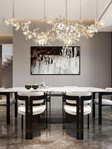Two-Tier Botanical Chandelier - CasaraHouse