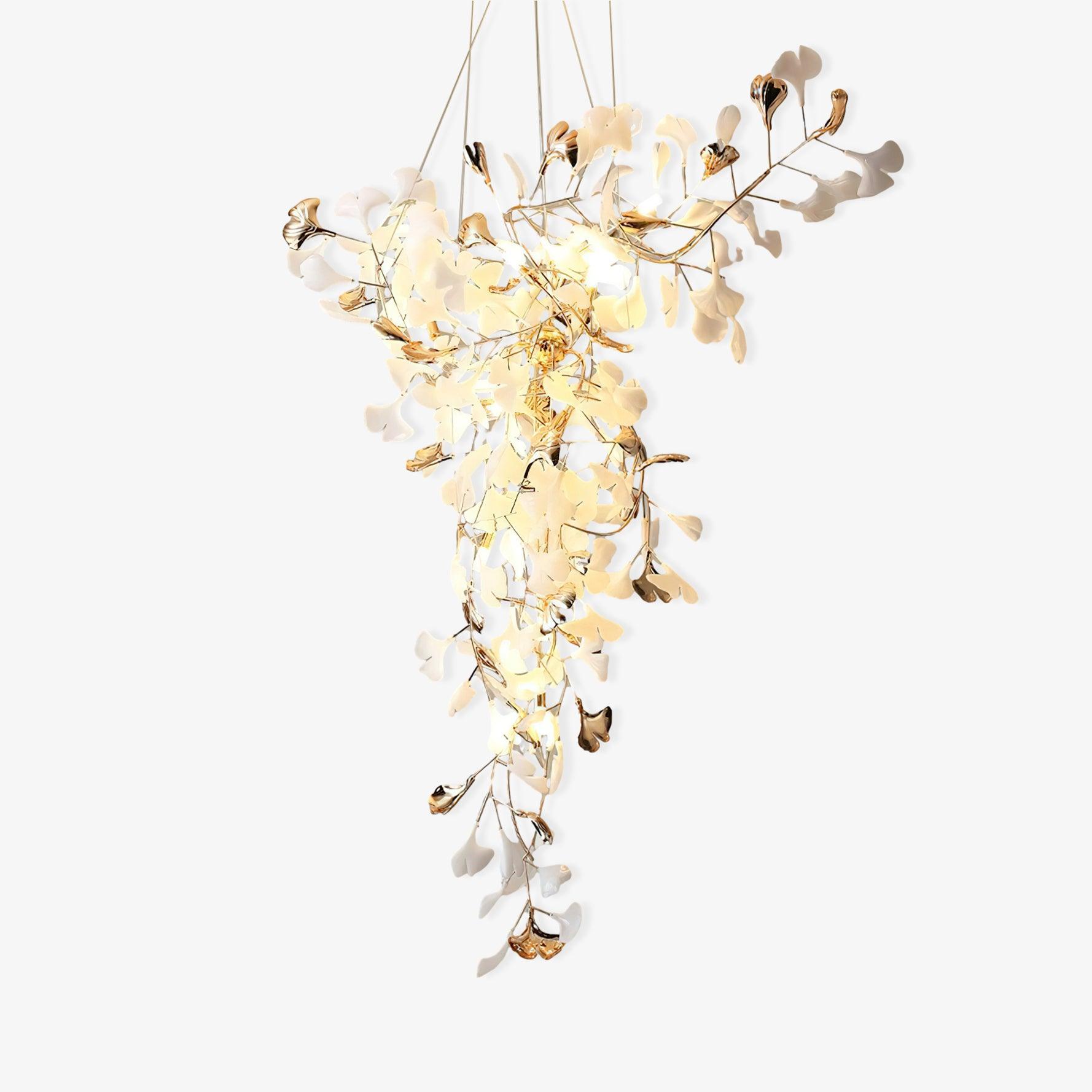 Ginkgo Tip Tlying Chandelier Secondary image