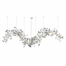 Golden Fan Leaf Artistic Chandelier - CasaraHouse