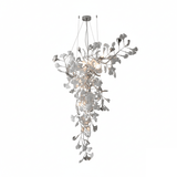 Golden Fan Leaf Artistic Chandelier - CasaraHouse