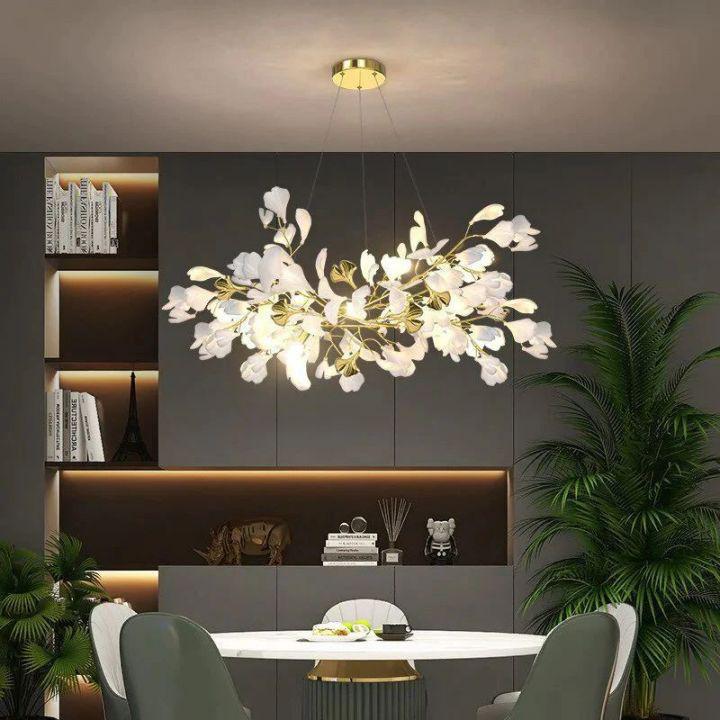 Ginkgo Branch Chandelier Main image