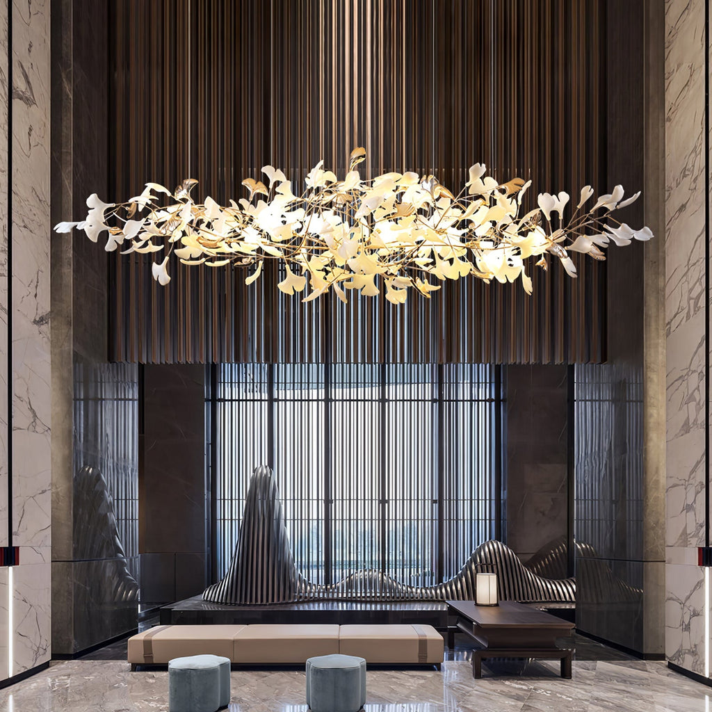 Ginkgo Cloud Chandelier