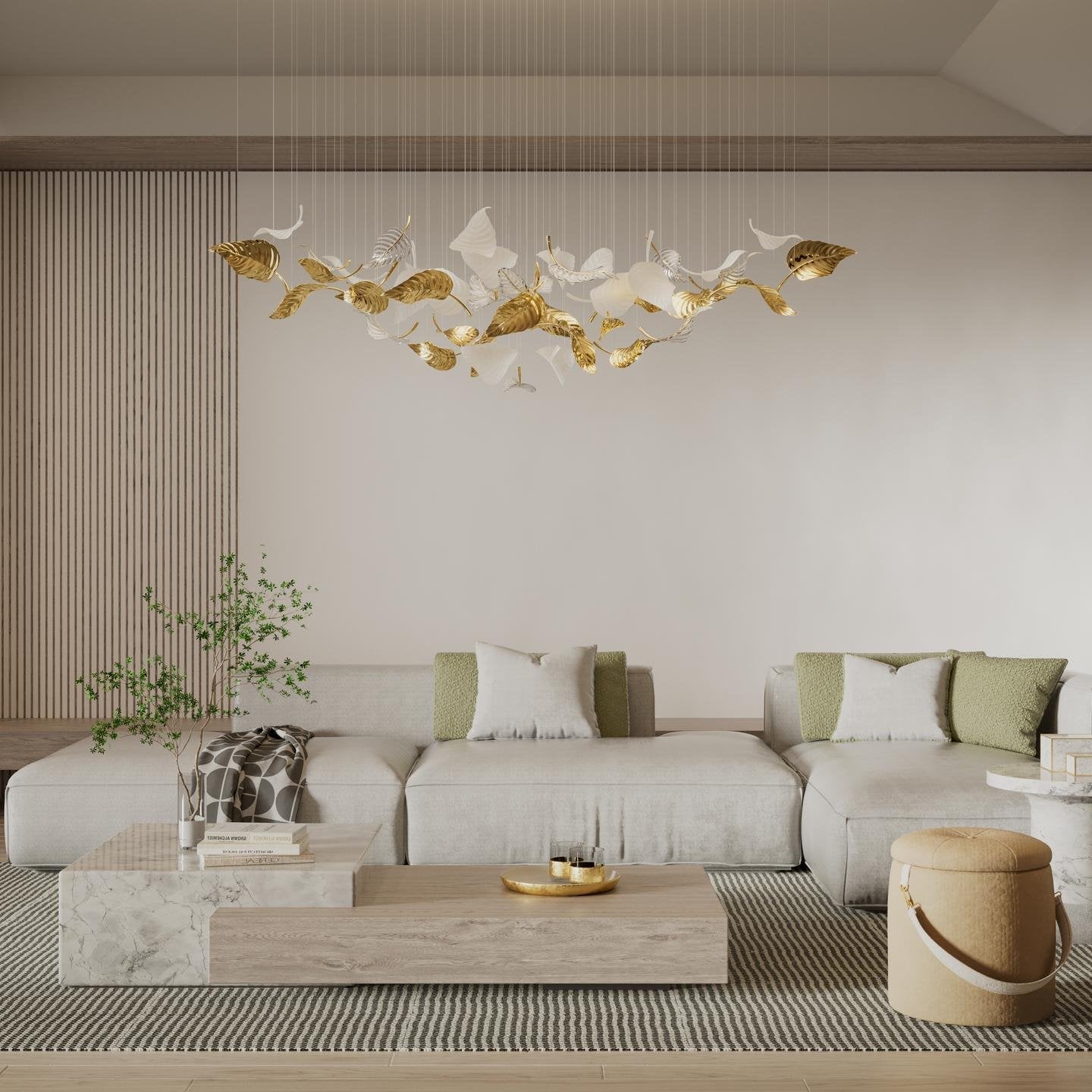 Nature Branch LED Chandelier - CasaraHouse