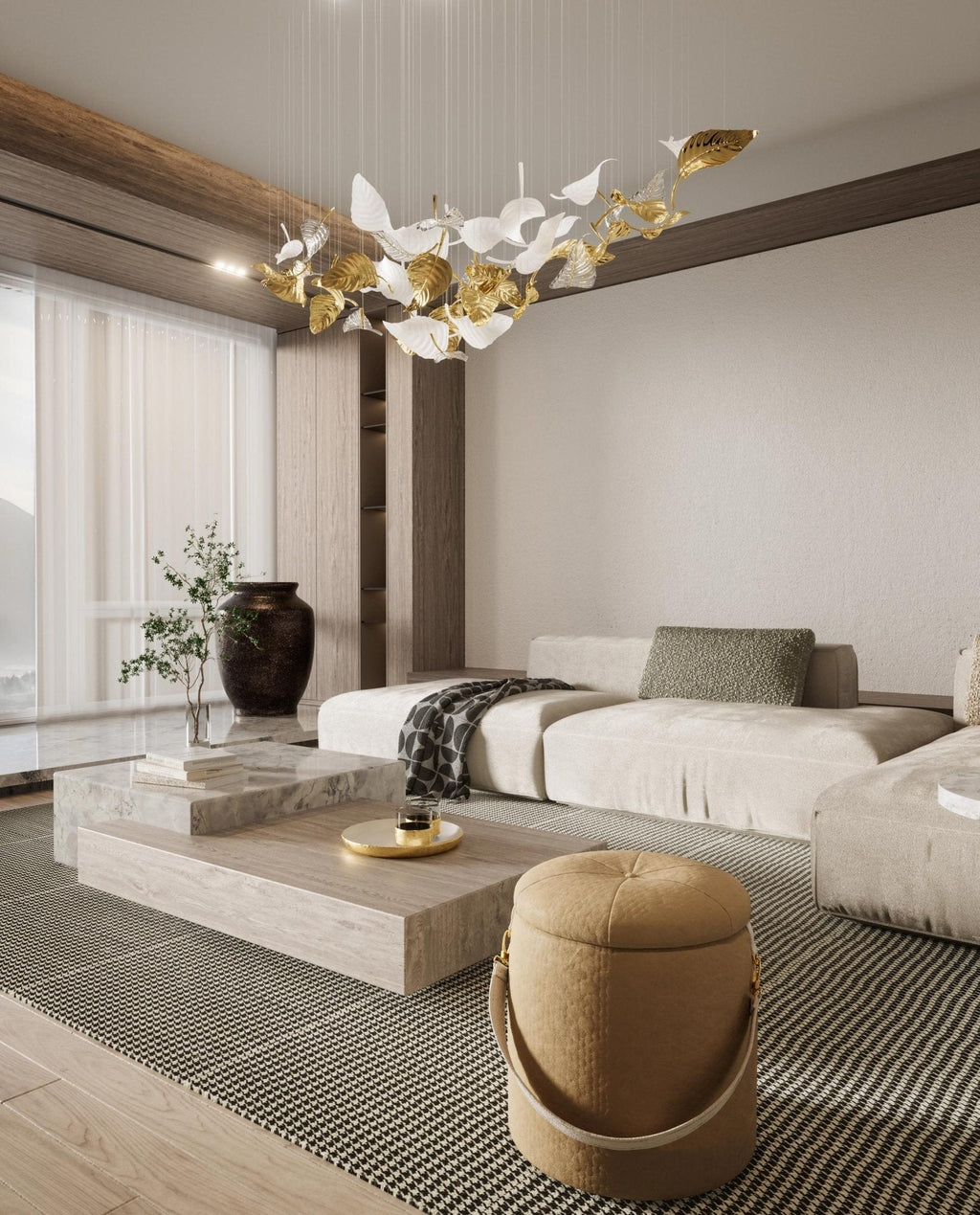 Nature Branch LED Chandelier - CasaraHouse