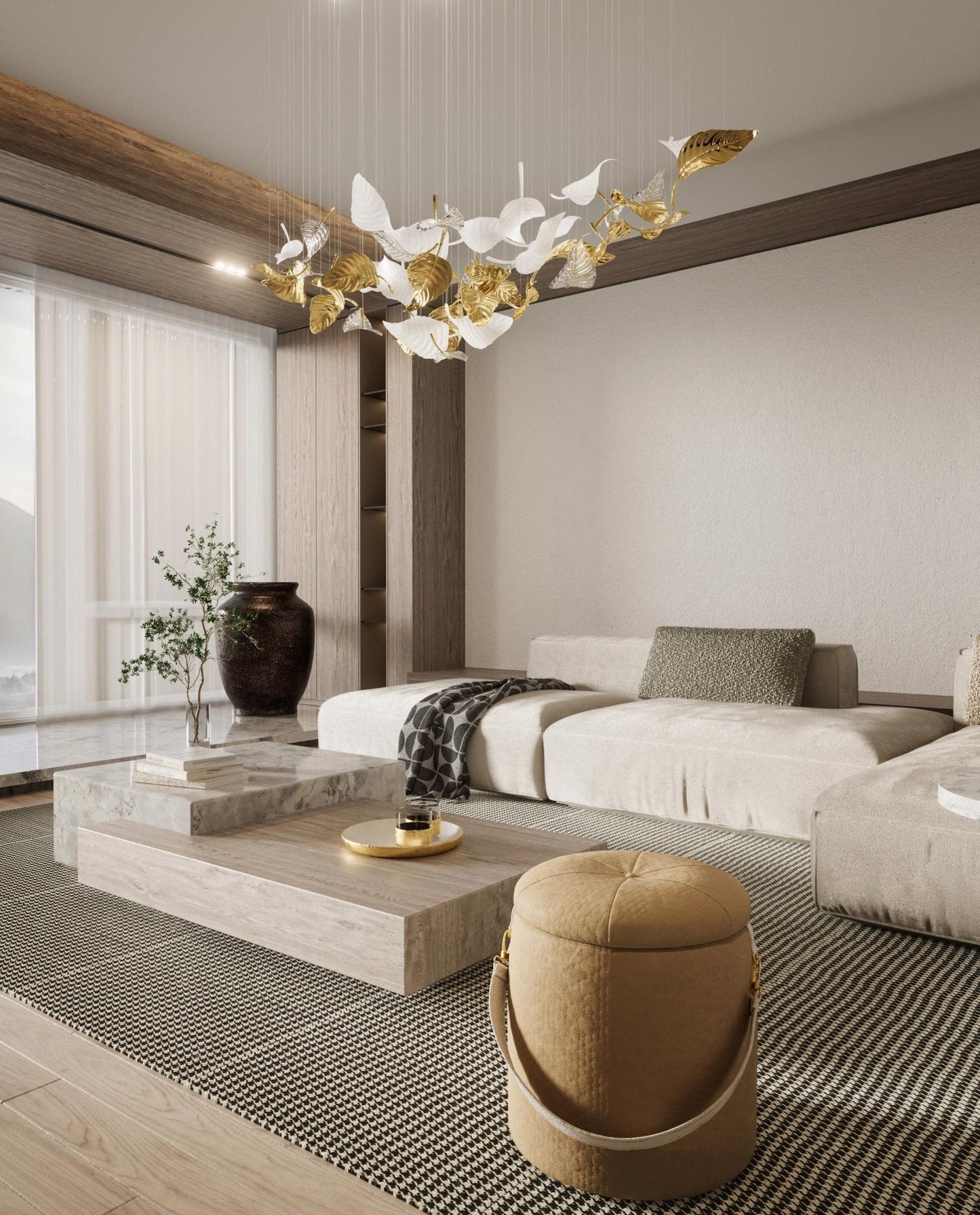 Nature Branch LED Chandelier - CasaraHouse