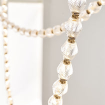 Glass Chain Chandelier