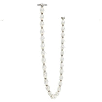 Glass Chain Chandelier