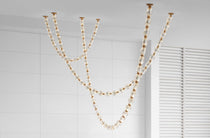 Glass Chain Chandelier