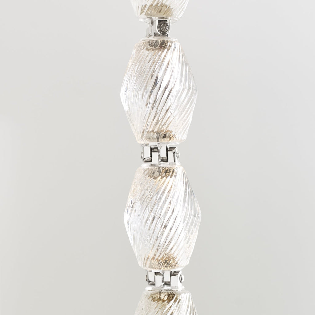 Glass Chain Chandelier