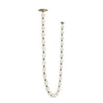 Glass Chain Chandelier