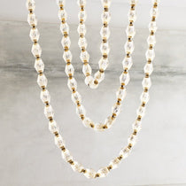 Glass Chain Chandelier