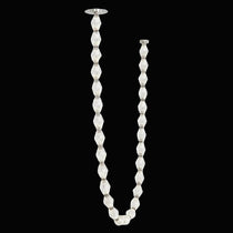 Glass Chain Chandelier