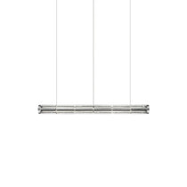 Glass Cylinder Linear Chandelier
