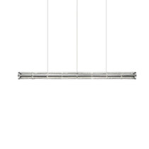 Glass Cylinder Linear Chandelier
