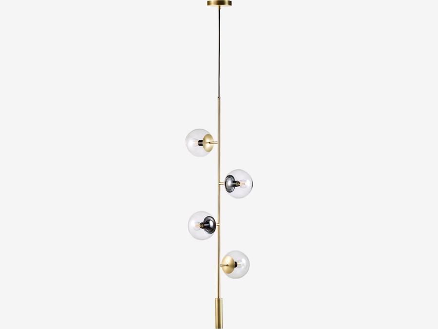 Ruby Glass Chandelier