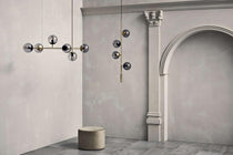 Ruby Glass Chandelier