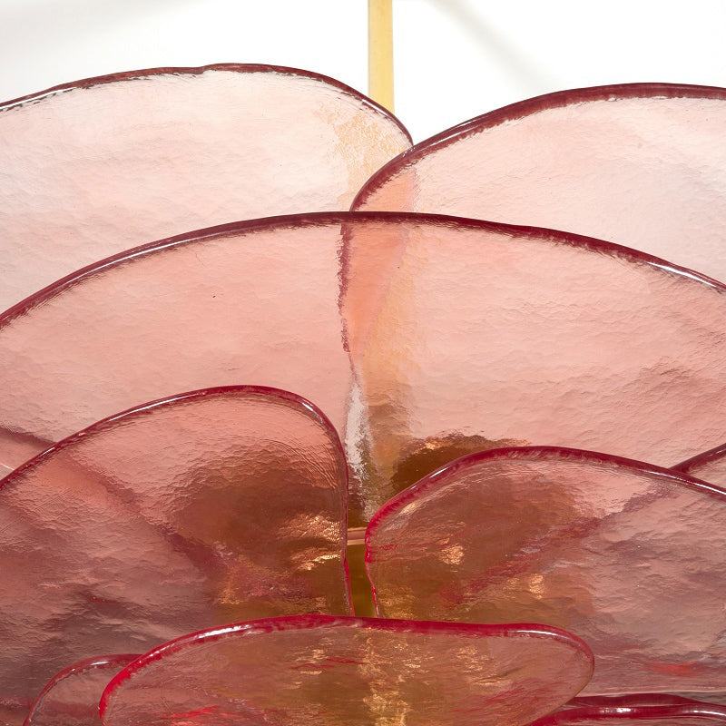 Petals Gold Murano Glass Chandelier