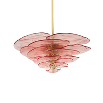 Petals Gold Murano Glass Chandelier