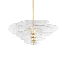 Petals Gold Murano Glass Chandelier