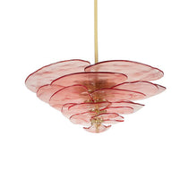 Petals Gold Murano Glass Chandelier
