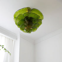 Petals Gold Murano Glass Chandelier