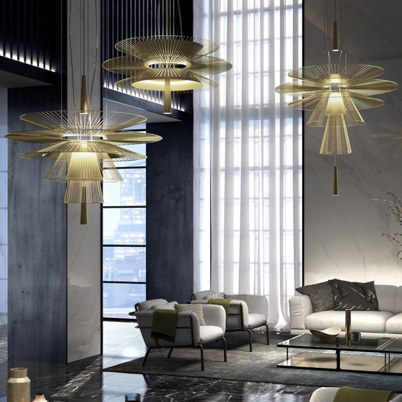 Golden Radiance Chandelier Secondary image