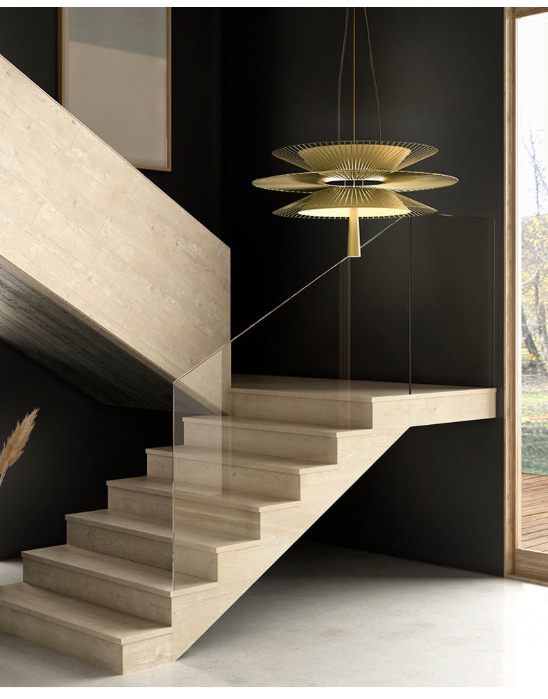 Golden Radiance Chandelier