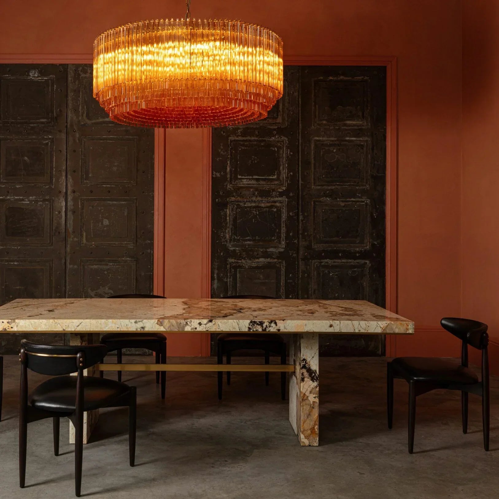 Grande Amaro Drum Chandelier 51.2″
