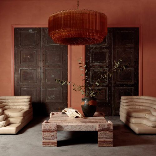 Designer Grande Amaro Drum Chandelier - CasaraHouse