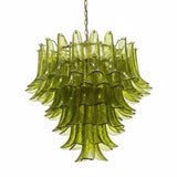 Contemporary Green Petalo Chandelier - CasaraHouse