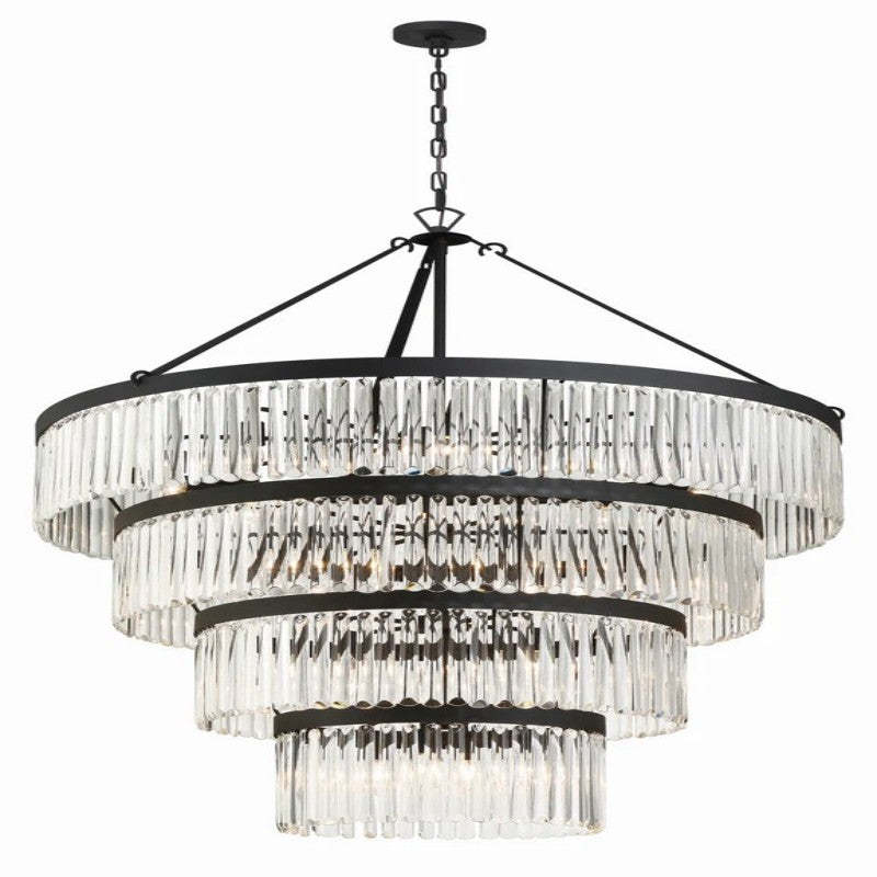 Guyton 4-Tier Round Chandelier 40''D